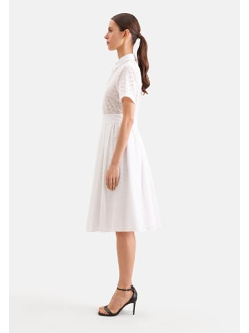 Seidensticker Kleid Slim in Weiß