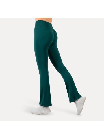 SMILODOX Schlagleggings Oriana in Dunkelgrün