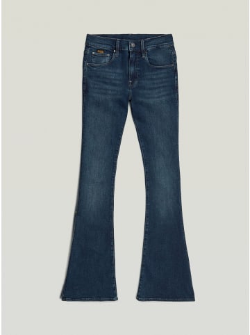 G-Star Raw 3301 Flare Jeans worn in icy blue