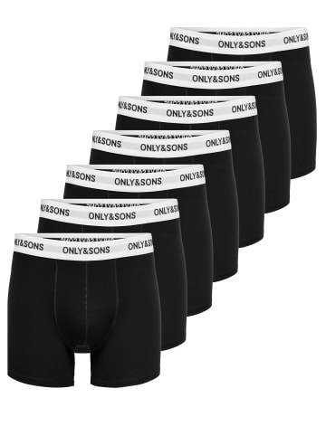 ONLY & SONS 7er-pack Shorts in Black 1