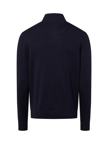 Nils Sundström Pullover in marine - 0003