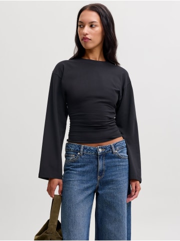 JJXX Langarm-T-Shirt in Black