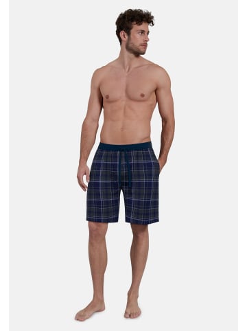 CECEBA Bermuda Canadian in blau-dunkel-Karo