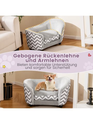 COSTWAY Katzenbett in Grau