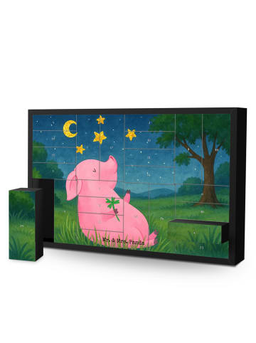 Mr. & Mrs. Panda Adventskalender Zum Befüllen Schwein Glück Desi... in Weiß