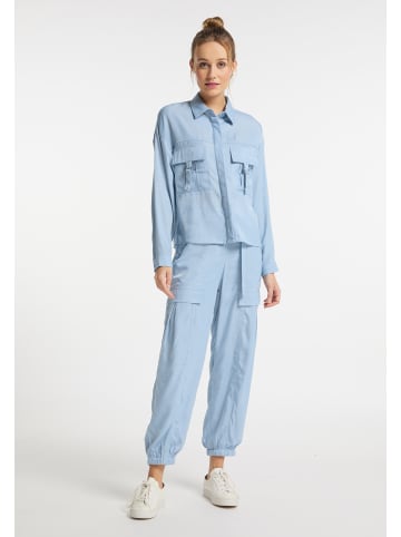 DreiMaster Damen Bluse in Hellblau