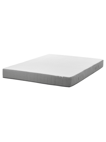Beliani Matratze FLUFFY in Weiß/Grau - (W) 160 x (H) 20 x (L) 200 cm