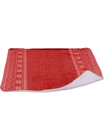 Home&Styling Collection Tagesdecke in rot