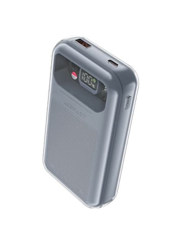 COFI 1453 Acefast Powerbank 20000mAh Sparkling Series Schnellladung 30W grau in grau