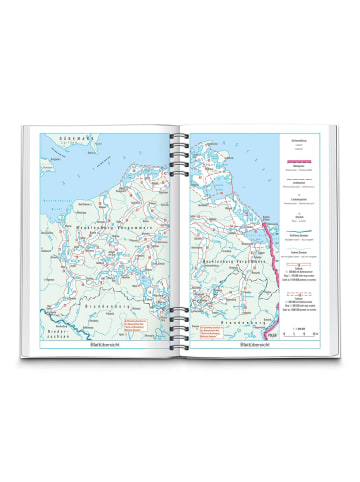 Kompass-Karten KOMPASS Wasserwanderatlas Mecklenburg-Vorpommern | Mecklenburgische und...