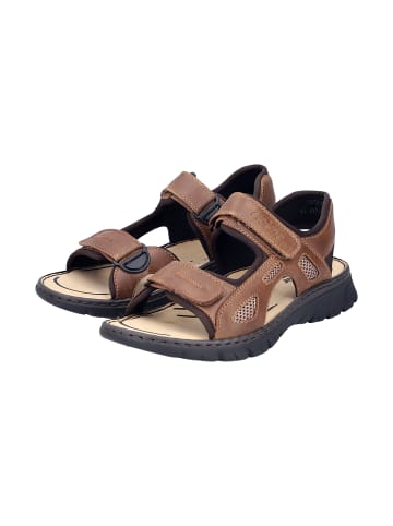 rieker Sandalen mit Klettverschluss Braun