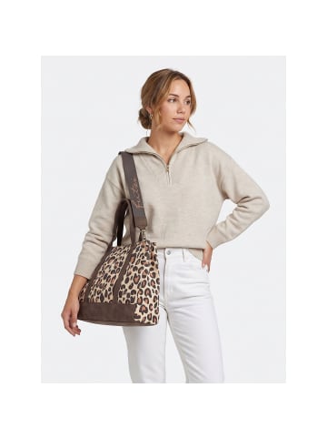 Fritzi aus Preußen Easy Shopper Tasche 40 cm leo camel