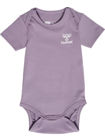 Hummel Druckknopf Strampler Hmlkrista Mädchen in PURPLE ASH