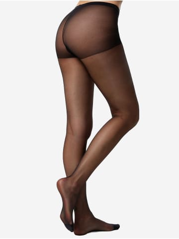 Nur Die  Feinstrumpfhose Seidenfein 15 DEN in Schwarz