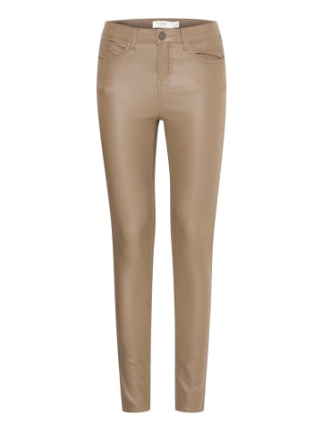 b. young BYKIKO SLIM JEANS Coated Slim fit in Walnut