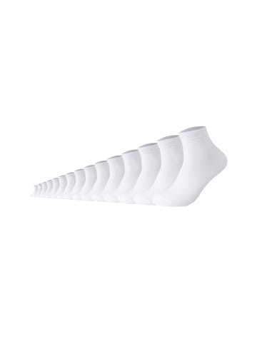 camano Kurzsocken 15er Pack white
