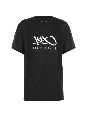 K1X T-Shirt Hardwood in schwarz / weiß