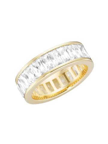 Giorgio Martello Milano Ring Mit Weißen Zirkonia in Gold