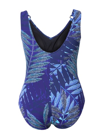 Ulla Popken Badeanzug in marine