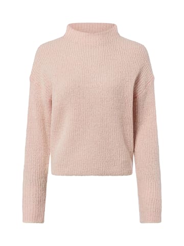 OPUS Strickpullover Priefe in altrosa ecru - 0001