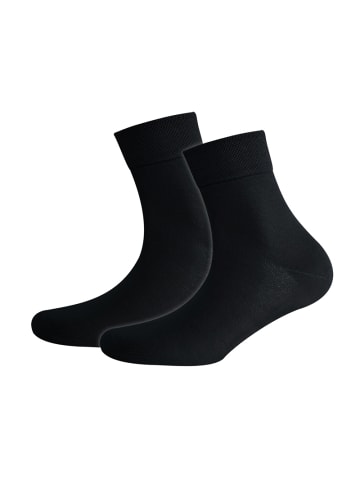 Sympatico Kurzsocken 2er-Pack S550S in schwarz (01)