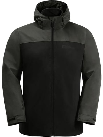 Jack Wolfskin Funktionsjacke 3 in 1 TAUBENBERG 3IN1 in Anthrazit