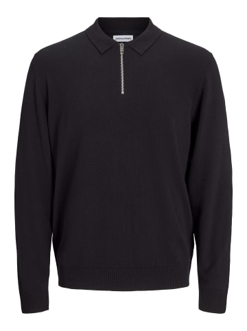 Jack & Jones Gestricktes Polo in Black