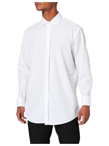 Seidensticker Langarm Business Hemd für Herren in weiß
