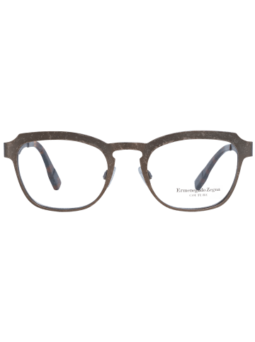 Ermenegildo Zegna Männer Optische Fassungen Trapezförmig Bronze