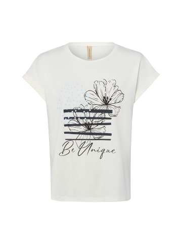 soyaconcept T-Shirt SC-Rina in weiß blau - 0002