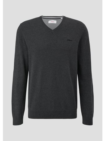 s.Oliver Strickpullover in 98W2_dunkelgrau