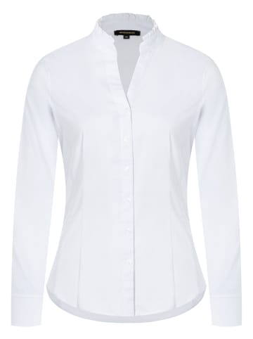 More & More Stretchbluse in white