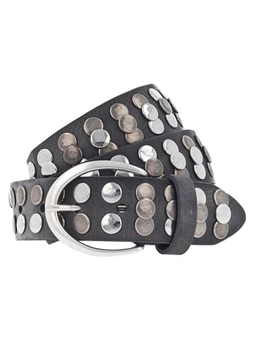 Vanzetti Gürtel Leder anthracite