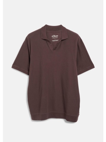 s.Oliver Polo-Shirt in 8941_dunkelbraun