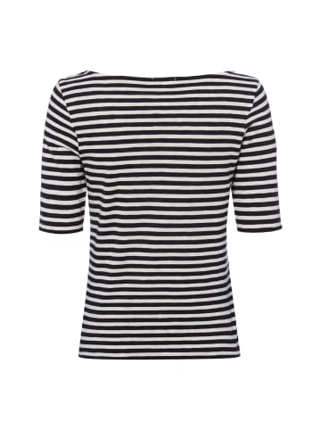 s.Oliver Shirt in marine weiß