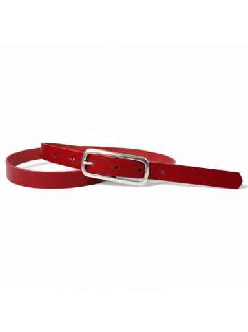 FRONHOFER Ledergürtel in Rot
