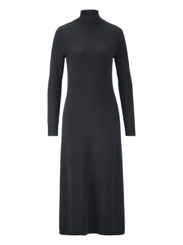 Hessnatur Strick Kleid in schwarz