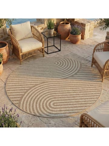 Indoor Outdoor Teppich Desert 1301 in Beige