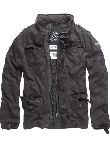 Brandit Jacke in Schwarz