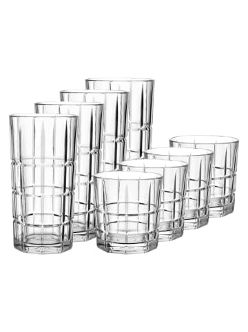 LEONARDO 8er Set Bargläser Spiritii Nova transparent in transparent