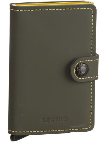 Secrid Geldbörse Miniwallet Matte in Green & Lime