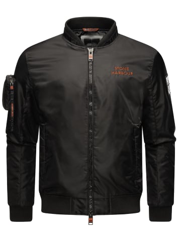 STONE HARBOUR Bomberjacke Berkoo in Black