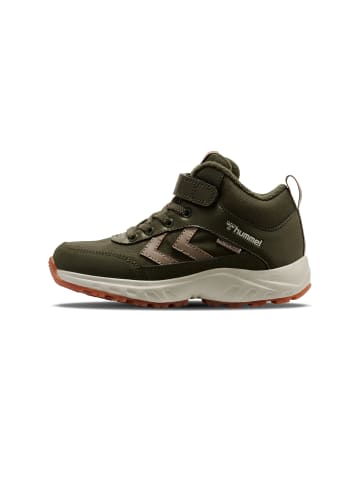 Hummel Klettverschluss Outdoor Boots Root Tex Draußen Kinder in BEECH