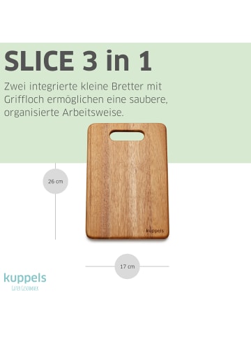 Kuppels 3-tlg. Schneidebrett SLICE in holz