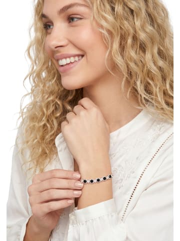 gaya Women Bracelet in Rose Gold Black