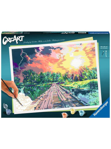 Ravensburger Malprodukte CreArt Adults Premium - Magisches Licht CreArt - Malen nach Zahlen Erwachsene Premium Ab 12 Jahre in bunt