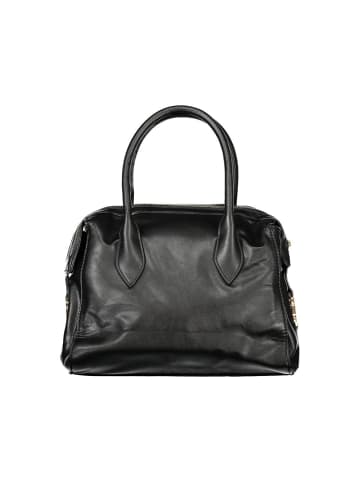 Laura Biagiotti Schwarze PVC-Handtasche