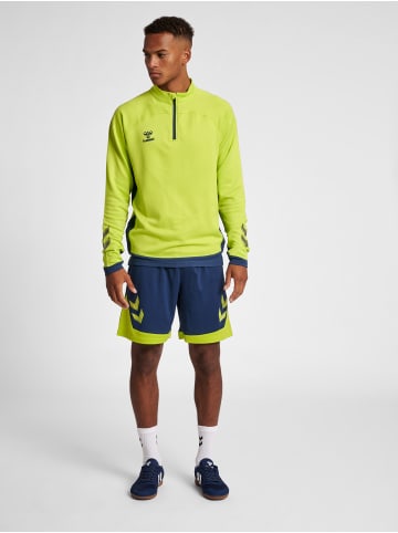 Hummel Halbreißverschluss Jacke Hmllead Herren in LIME PUNCH