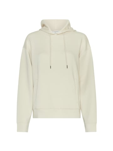 MOSS COPENHAGEN MSCHIma Q Icon Logo Hood Sweatshirt in Fog