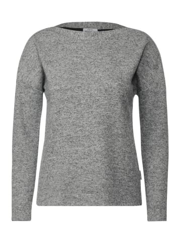 Cecil Langarmshirt in black melange